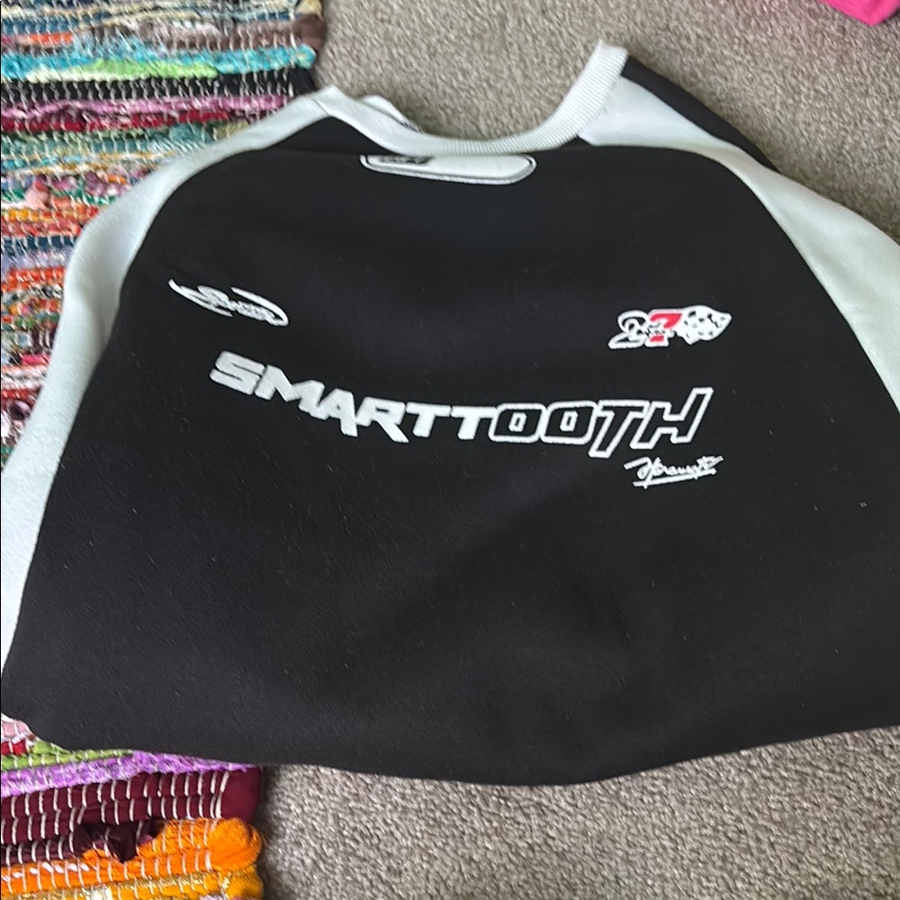 Smarttooth Black and White Sweatshirt